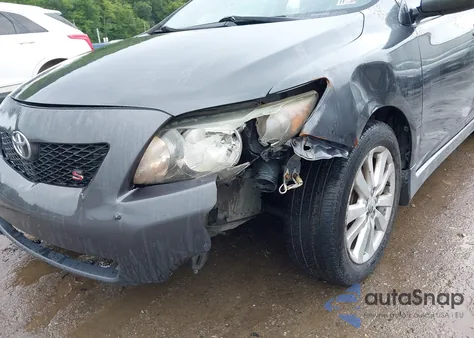 2010 Toyota Corolla S z USA, uszkodzony, nr VIN 1NXBU4EE1AZ358691